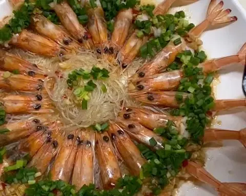 Garlic vermicelli shrimp step 0