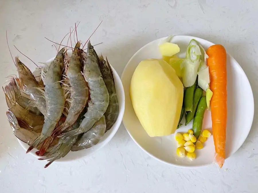 The auspicious Chinese New Year's Eve dish â—ï¸ giant simple âœ¨ lucky lantern shrimp is delicious and beautiful step 0