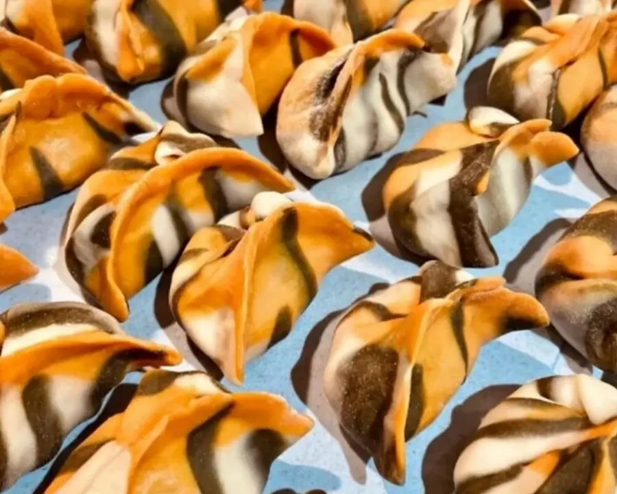  Tiger skin dumplings 