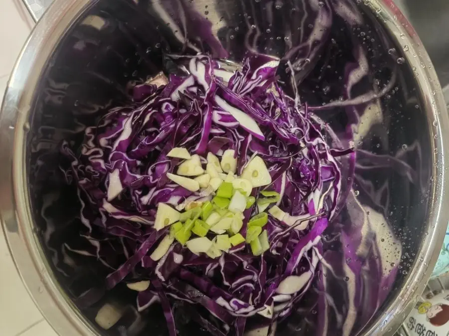 New Year's anti-greasy artifact - cold salad purple cabbage step 0