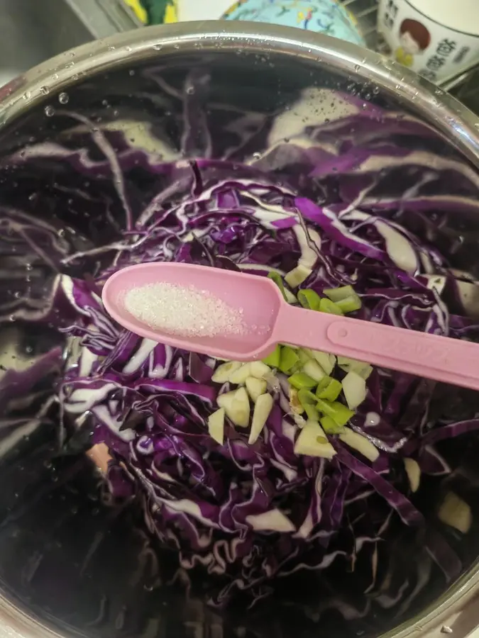 New Year's anti-greasy artifact - cold salad purple cabbage step 0