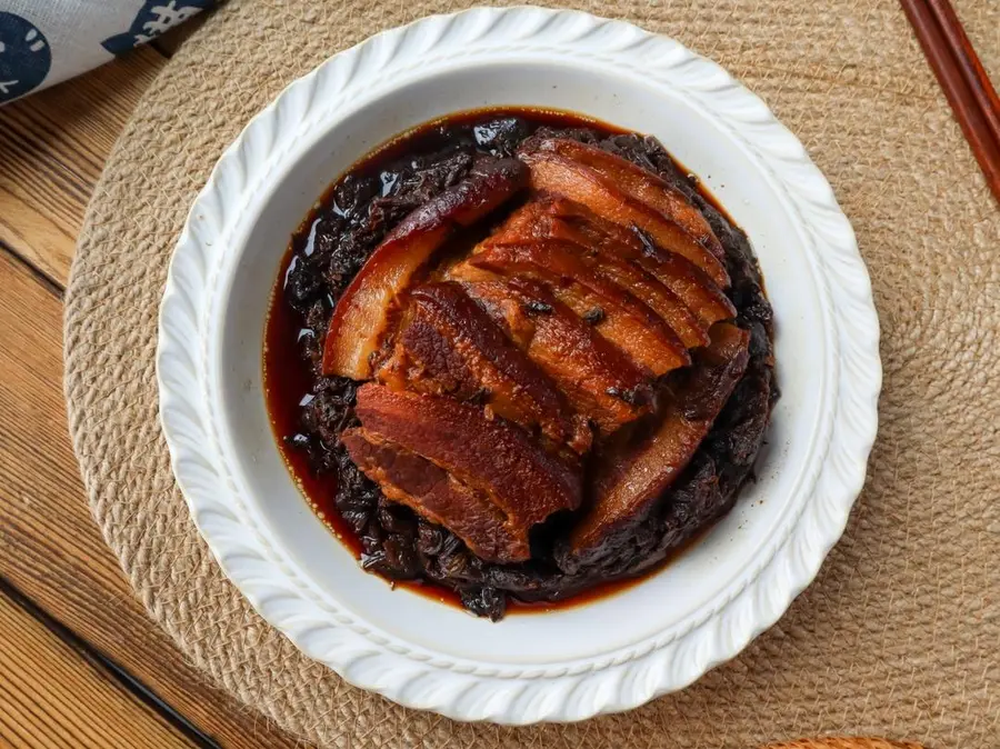 Delicious plum vegetables buckle meat â—ï¸ old-fashioned buckle bowl home-cooked banquet guest dishes Chinese New Year's Eve meal â—ï¸ under the meal (super detailed production step tutorial) step 0