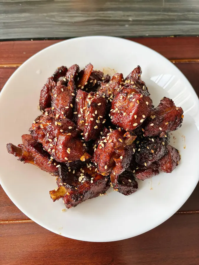 The ingredients for the plum pork ribs â—ï¸ are simple  and delicious, and the dishes are home-cooked step 0