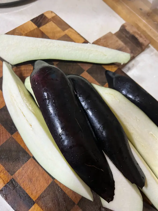 Flavored eggplant step 0