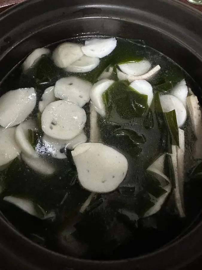 Children's version of calcium-supplemented kelp soup ~ home cooking step 0