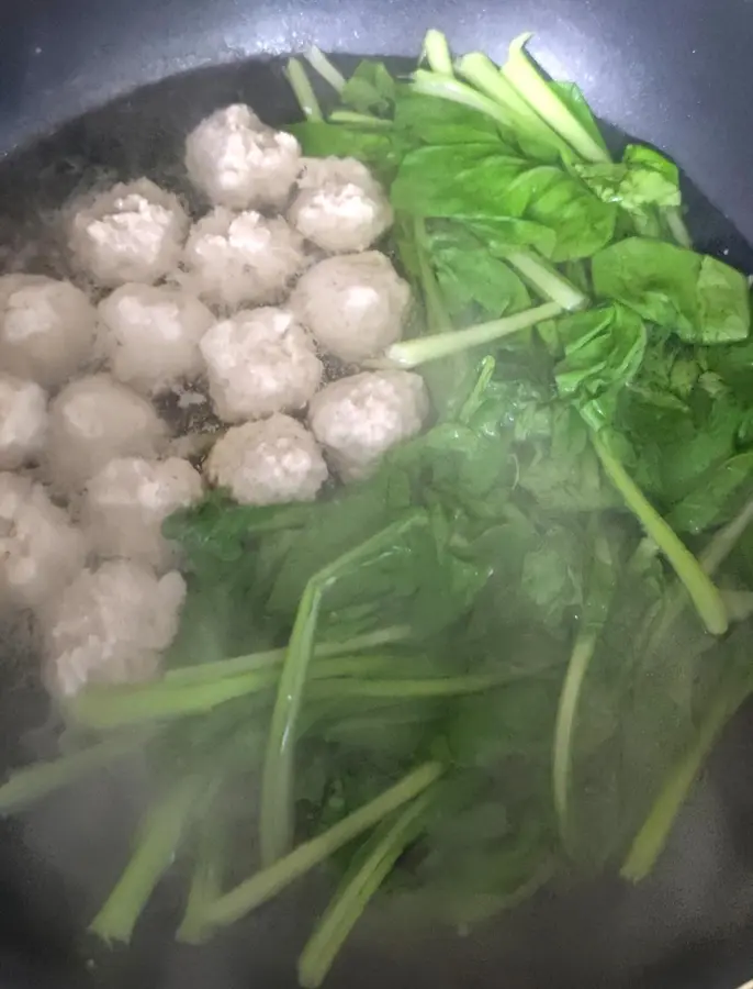 The novice novice challenges 100 home-cooked dishes such as green vegetable meatball soup step 0