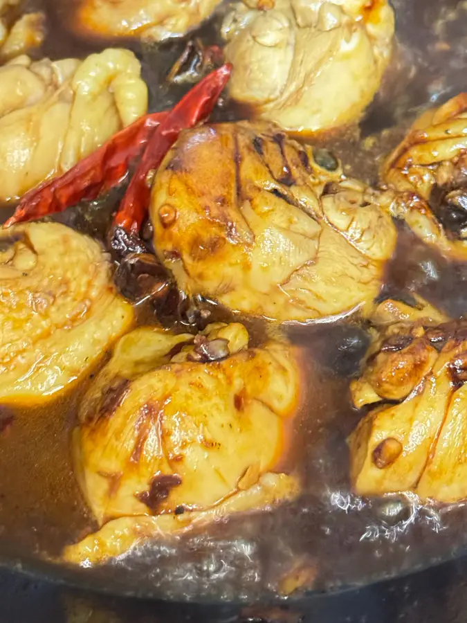 Rice home cooking|Braised chicken thigh meat aka step 0