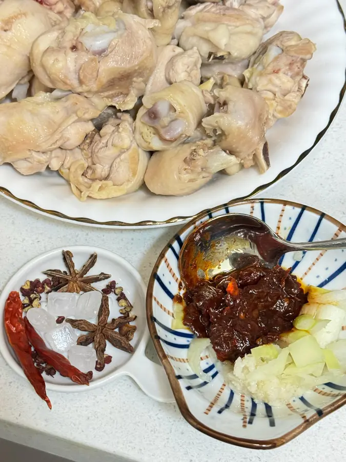 Rice home cooking|Braised chicken thigh meat aka step 0