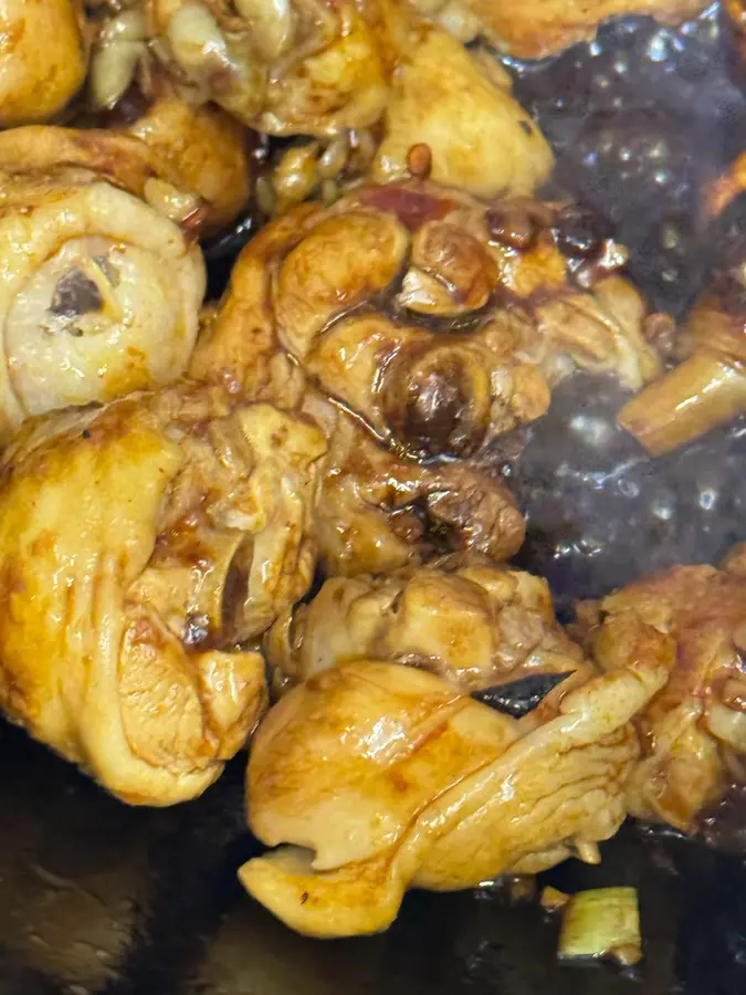 Rice home cooking|Braised chicken thigh meat aka step 0