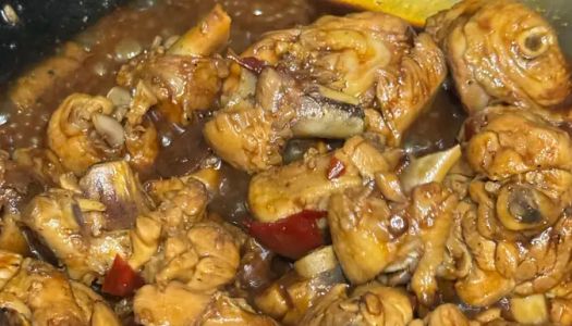 Rice home cooking|Braised chicken thigh meat aka