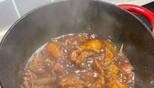 Braised lamb (home cooking)