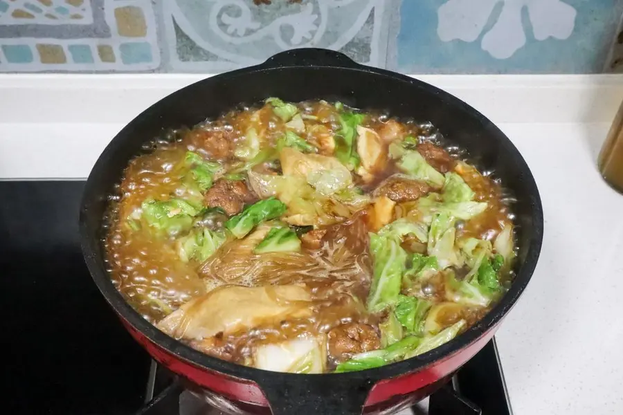 Henan stewed cabbage â—ï¸ stewed vermicelli, boiled vegetables step 0