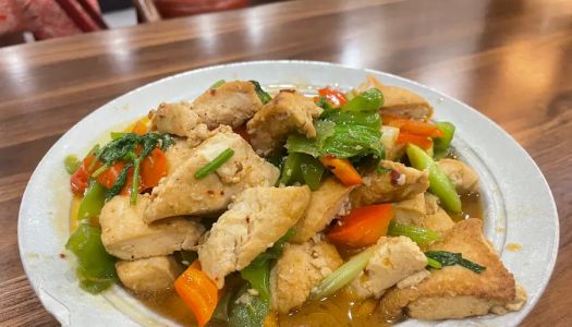 Jiangxi home cooking|fried tofu