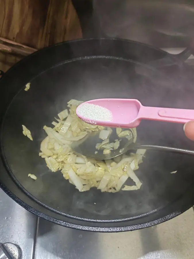 Fish sauce cabbage step 0