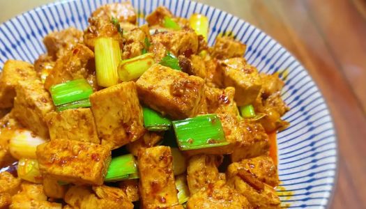 Spicy tofu ~ zero difficulty fast hand meal