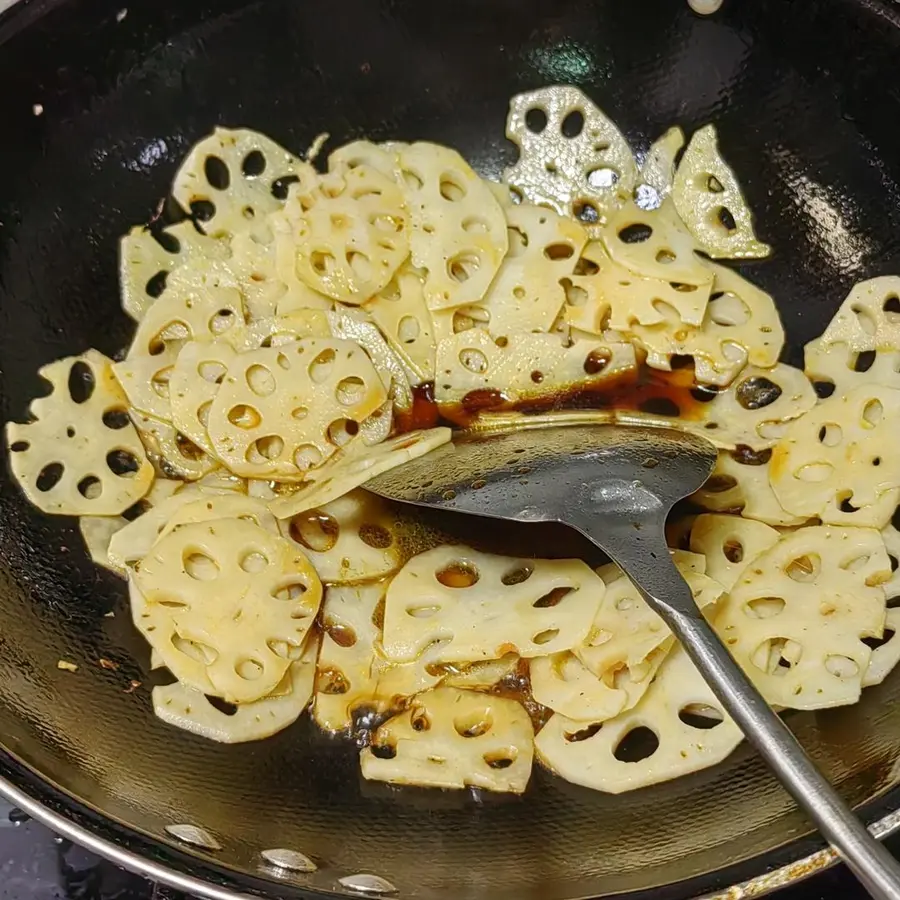 Appetizer home cooking - sweet and sour lotus root slices step 0