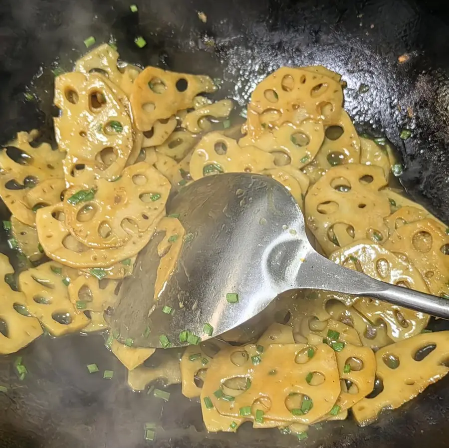 Appetizer home cooking - sweet and sour lotus root slices step 0