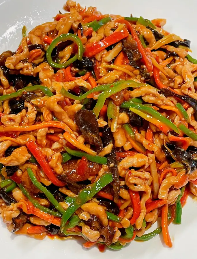 Fish-flavored shredded pork