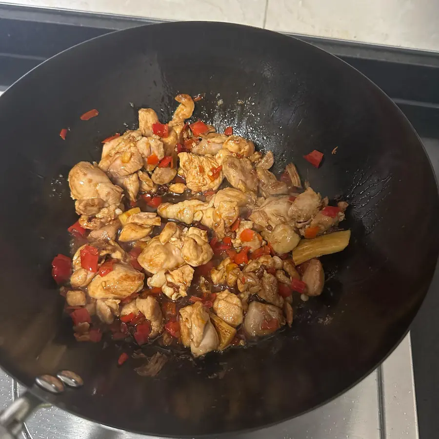 âœ… Challenge 365 Days Dinner is Not the Same Day 137: Stir-fried Chicken! !ï¸ step 0