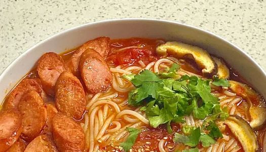 Kuaishou delicious tomato soup rice noodles