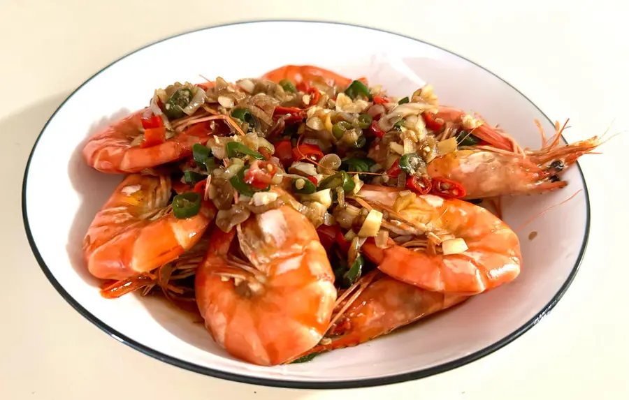 Kuaishou dish - braised prawns in oil step 0