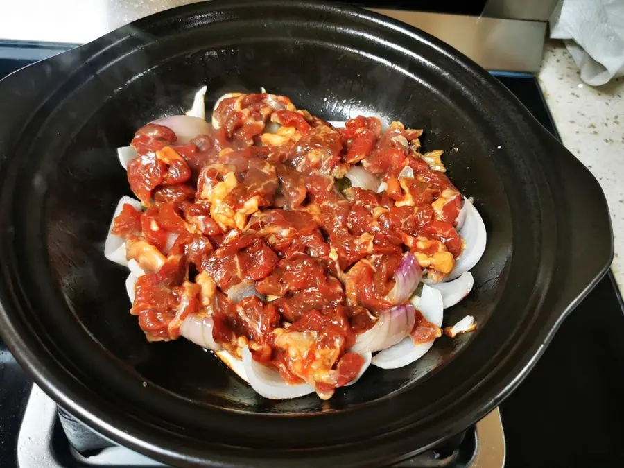 ã€Fast Foodã€‘Casserole beef~~ Delicious and not troublesome! You can do it with your hands! step 0