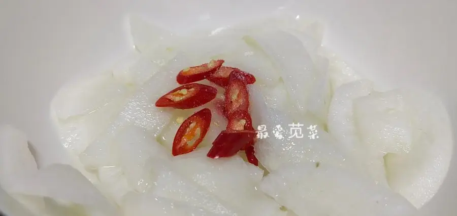 Simple and quick appetizer ~ Hakka radish sour stir-fried beef step 0