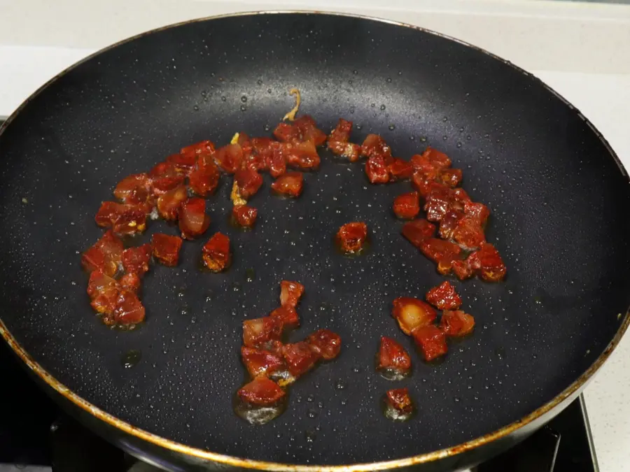 Kuaishou Sichuan-style sausage fried rice step 0