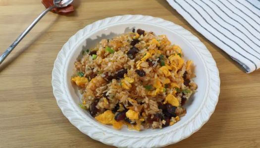 Kuaishou Sichuan-style sausage fried rice