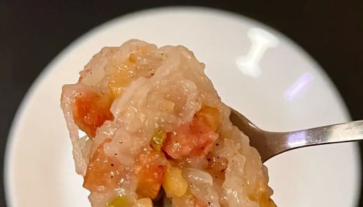 Sweet and delicious steamed radish balls (Kuaishou simple radish cake)