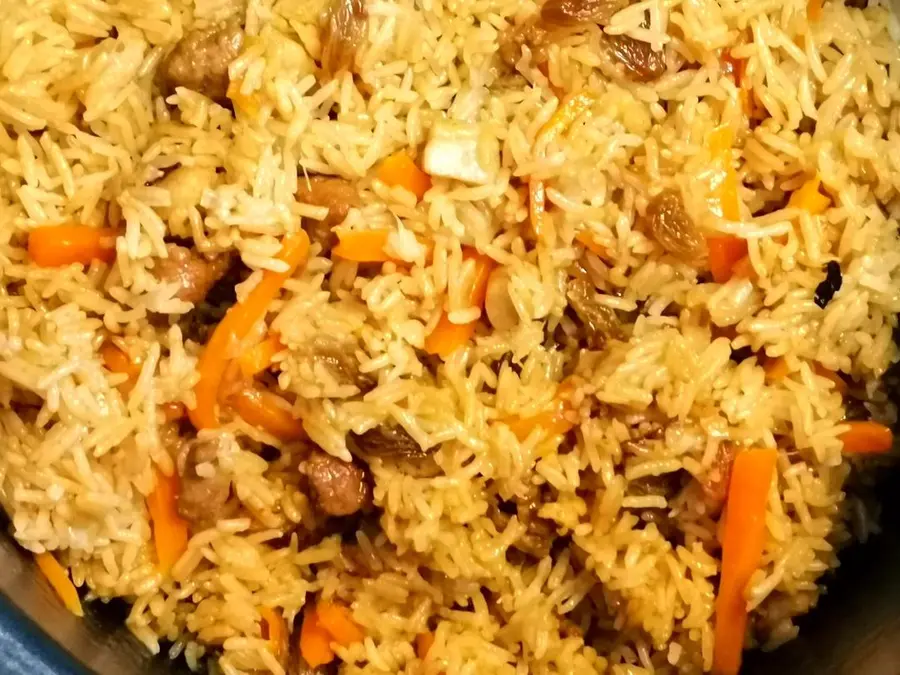 Pot ring Kuaishou recipe|Kuaishou version of mutton pilaf step 0