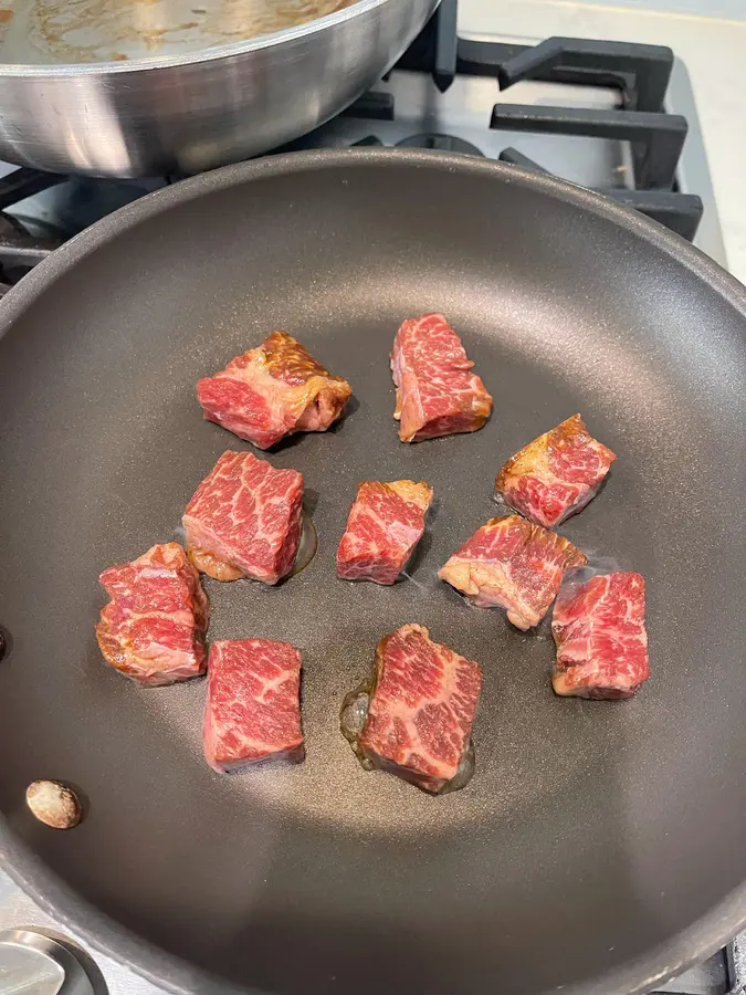 Stir-fried beef with celery - fast dish - fat reduction meal step 0