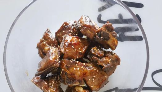 Kuaishou version of sweet and sour short ribs