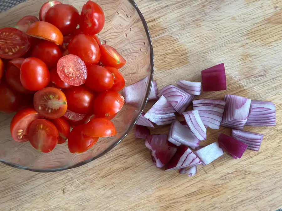 Healthy low-fat recipe|Tomato egg soba noodles Simple and quick dish step 0