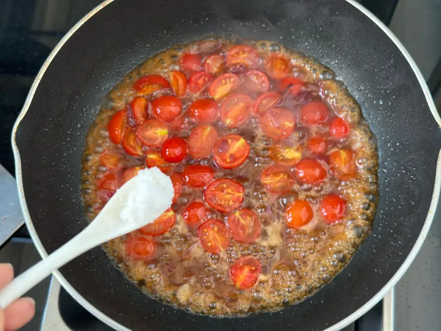 Healthy low-fat recipe|Tomato egg soba noodles Simple and quick dish step 0