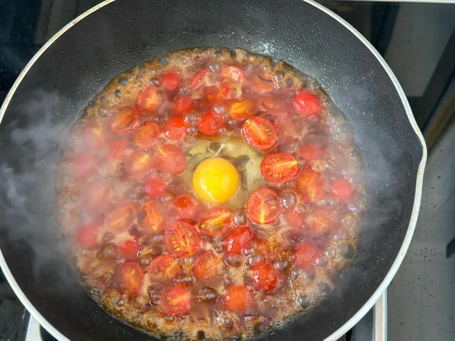 Healthy low-fat recipe|Tomato egg soba noodles Simple and quick dish step 0