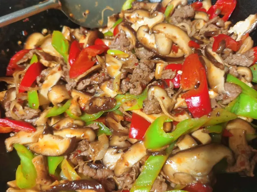 Side dish - beef with shiitake mushrooms step 0