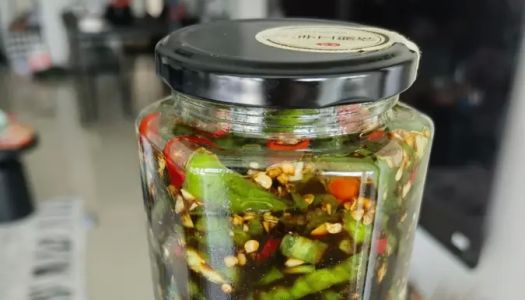 Quack rice pepper (pickled chili)