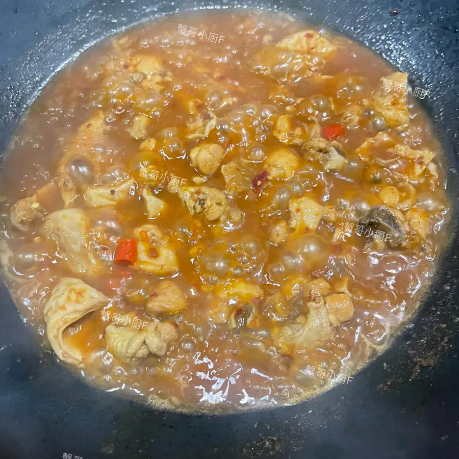 ãŠ™ï¸ Sichuan-style red soup fat intestine chicken, flavorful rice step 0