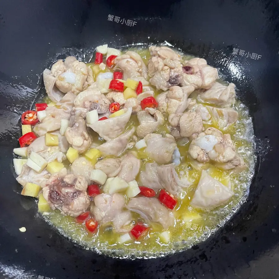 ãŠ™ï¸ Sichuan-style red soup fat intestine chicken, flavorful rice step 0