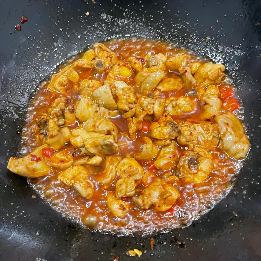 ãŠ™ï¸ Sichuan-style red soup fat intestine chicken, flavorful rice step 0