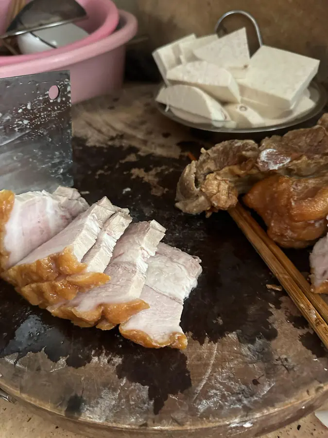 Guilin buckle meat taro step 0