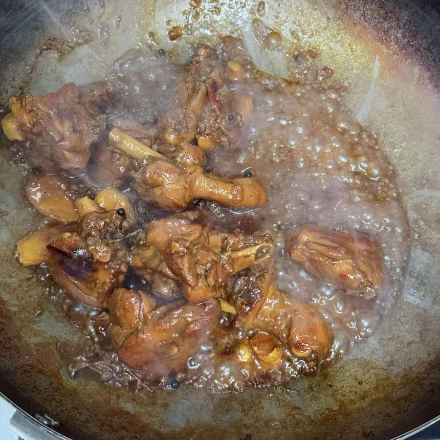 Braised duck leg (rice with less oil) step 0