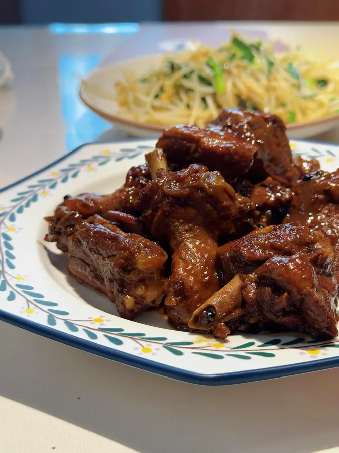 Braised duck leg (rice with less oil) step 0