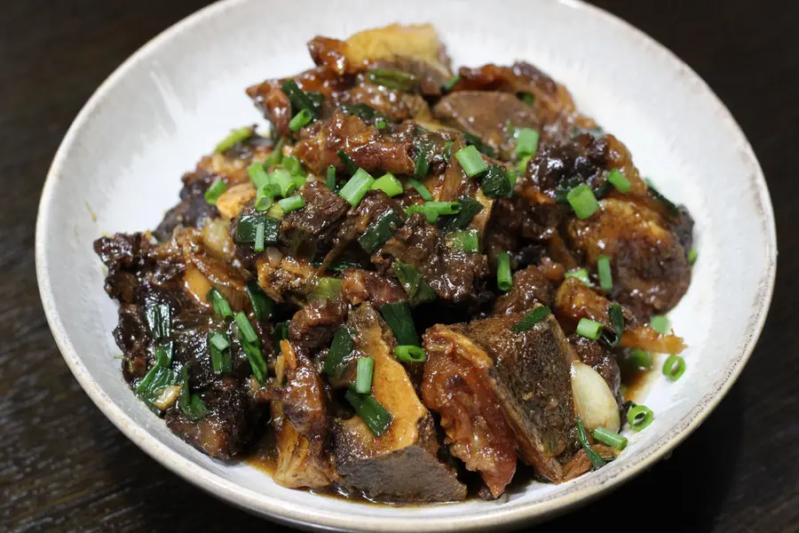 ã€Super side dishã€‘ Braised steak grilled steak step 0