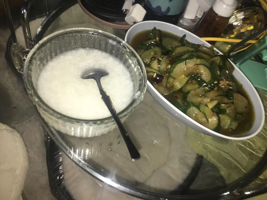 A cucumber that goes with rice without meat step 0