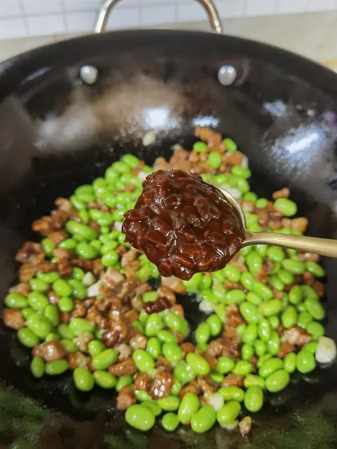  Edamame fried sauce is the perfect meal â—ï¸ for summer days step 0