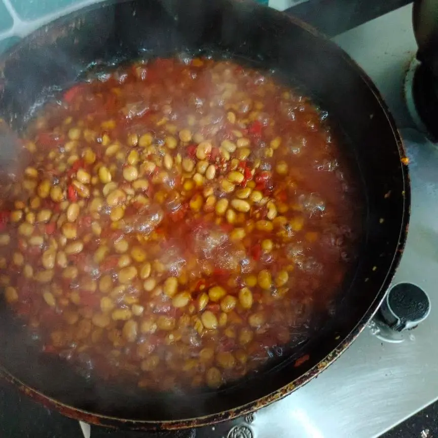 Super soybean sauce with rice step 0