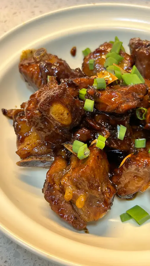 Kaka Papa, minimalist, oil-free sauce pork ribs step 0