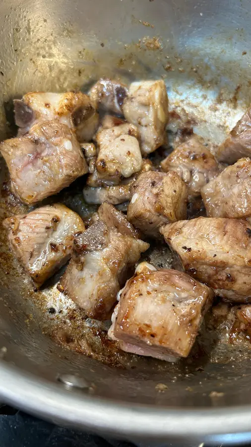 Kaka Papa, minimalist, oil-free sauce pork ribs step 0